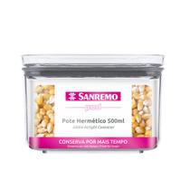 Pote Hermético em PS 500ml Linha POD Sanremo .