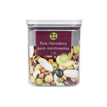 Pote Hermético Empilhável em Acrílico para Mantimentos 1,5 litros