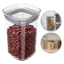 Pote Hermético Empilhável Organizador Quadrado 1 Litro Ou Pote Hermético Empilhável Organizador Quadrado 1 Litro Ou