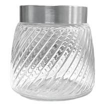 Pote Hermético F0254 para Armazenar Alimentos 0,8L de Vidro com Tampa Rosqueável Flux Pote Hermético F0254 para Armazenar Alimentos 0,8L de Vidro com Tampa Rosqueável Flux