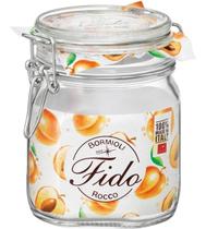 Pote Hermético Fido Bormioli Rocco 14x11cm Vidro Transparente 750ml para Cozinha Armazenamento e Alimentos Pote Hermético Fido Bormioli Rocco 14x11cm Vidro Transparente 750ml para Cozinha Armazenamento e Alimentos