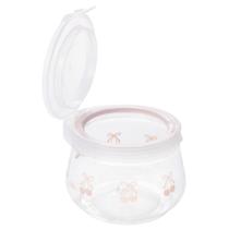 Pote hermético Flip decorado 700ml rosa Plasutil ref.13548