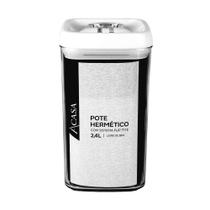 Pote Hermético Flip Tite 2,4L - A/CASA - ACASA Pote Hermético Flip Tite 2,4L - A/CASA - ACASA