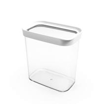 Pote Hermético Helsim 1,5l Retangular Com Tampa Mantimentos Pote Hermético Helsim 1,5l Retangular Com Tampa Mantimentos