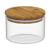 Pote Hermético Keep Redondo 450ml com Tampa em Bambu PHB155NT - Ou Pote Hermético Keep Redondo 450ml com Tampa em Bambu PHB155NT - Ou