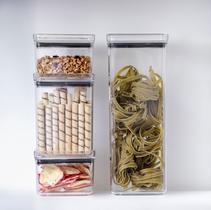 Pote Hermético Lumini Quadrado 1,000 ML 1162 Paramount