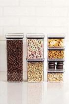 Pote Hermético Lumini Quadrado 2.200 ml - Armazenamento Seguro e Prático Pote Hermético Lumini Quadrado 2.200 ml - Armazenamento Seguro e Prático