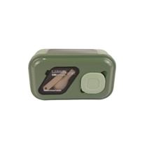 Pote Hermético Lunch Box 3 Divisórias Talher e Tampa Vedada