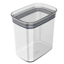 Pote Hermético Médio Retangular com Tampa 1,5 Litros Porta Mantimentos Cozinha Pote Hermético Médio Retangular com Tampa 1,5 Litros Porta Mantimentos Cozinha