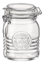 Pote Hermético Officina 1825 Bormioli Rocco 12x10x10cm Vidro Transparente 500ml para Cozinha Mantimentos e Alimentos Pote Hermético Officina 1825 Bormioli Rocco 12x10x10cm Vidro Transparente 500ml para Cozinha Mantimentos e Alimentos