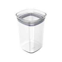 Pote Hermético Organizador Block 1L Natural Ideal para Alimentos