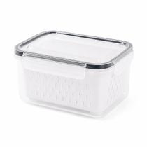 Pote Hermético Organizador Geladeira Com Escorredor 800ml Pote Hermético Organizador Geladeira Com Escorredor 800ml