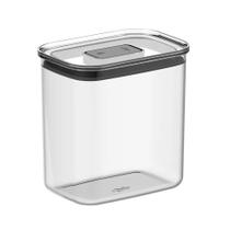 Pote Hermético OU Retangular 1,5L Duo Lock Transparente Pote Hermético OU Retangular 1,5L Duo Lock Transparente
