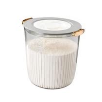 Pote Hermético Para Arroz Mantimentos Com Tampa Redondo 10 Litros Pote Hermético Para Arroz Mantimentos Com Tampa Redondo 10 Litros