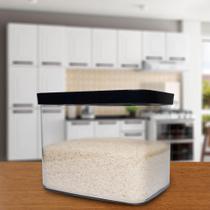 Pote Hermético Para Arroz Porta Condimentos Mantimentos 4000ml - Helsim