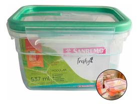 Pote Hermético Para Mantimentos Trava Freshy Sanremo 537ml