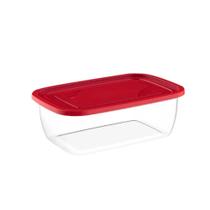 Pote Hermético Plástico 1,350ml máquina de lavar louças 20cm x 7cm x 15 - Uninjet