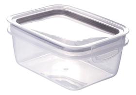 Pote Hermético Plástico Retangular Mantimentos 910 Ml Plasútil