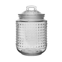 Pote Hermético Poá de Vidro 1,2L - Lyor Pote Hermético Poá de Vidro 1,2L - Lyor