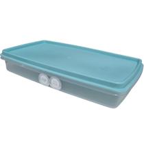 Pote Hermético Porta Frios Berlim Dup 750ml Tampa Micro-Ondas Lava-Louças Freezer Bpa Free