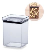 Pote Hermético Porta Mantimentos Empilhável 1 Litro - Paramount Plásticos Pote Hermético Porta Mantimentos Empilhável 1 Litro - Paramount Plásticos