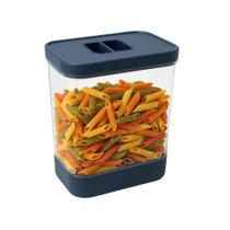 Pote Hermético Porta Mantimentos Empilhável Cozinha 1600ml