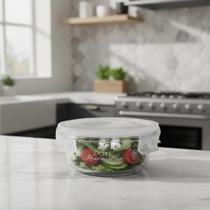 Pote Hermético Prático 380ml para Alimentos - Conserva Frescor e Sabor Pote Hermético Prático 380ml para Alimentos - Conserva Frescor e Sabor