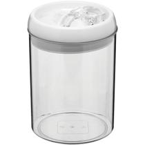 Pote Hermético Pratik Home&Co 18x12x12cm Plástico Transparente 1,5L Utensílio de Cozinha para Preparo e Servir Pote Hermético Pratik Home&Co 18x12x12cm Plástico Transparente 1,5L Utensílio de Cozinha para Preparo e Servir