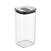 Pote Hermético Quadrado 1,5L com Tampa Vedação para Armazenar Feijão Grãos Cereais Arroz Café Farinha Açúcar Mantimentos Cozinha Organizador Armário Pote Hermético Quadrado 1,5L com Tampa Vedação para Armazenar Feijão Grãos Cereais Arroz Café Farinha Açúcar Mantimentos Cozinha Organizador Armário