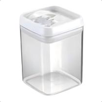 Pote hermetico quadrado 1,8l tampa c/ trava/alca - Mood Pote hermetico quadrado 1,8l tampa c/ trava/alca - Mood