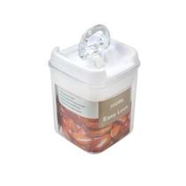 Pote Hermético Quadrado 300ml Branco Pote Hermético Quadrado 300ml Branco
