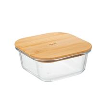 Pote Hermético Quadrado 476ML Mori MR1226 Pote Hermético Quadrado 476ML Mori MR1226