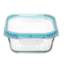 Pote Hermético Quadrado Cloc Glass 520 Ml Neoflam Pote Hermético Quadrado Cloc Glass 520 Ml Neoflam