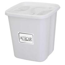 Pote Hermético Quadrado Para Açúcar 1,9 litros - Santana Pote Hermético Quadrado Para Açúcar 1,9 litros - Santana