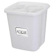 Pote Hermético Quadrado Para Açúcar 1,9 litros - Santana