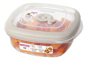 Pote hermetico quadrado plastico 920 ml sanremo
