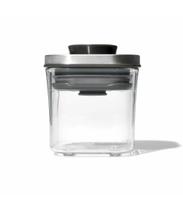 Pote Hermético Quadrado Steel Pop 0,2 Litros OXO Pote Hermético Quadrado Steel Pop 0,2 Litros OXO