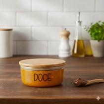 Pote Hermético Redondo Vidro (380 ml) Doce Pote Hermético Redondo Vidro (380 ml) Doce