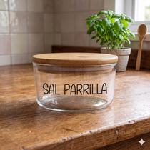 Pote Hermético Redondo Vidro (630 ml) Sal Parrilla Pote Hermético Redondo Vidro (630 ml) Sal Parrilla