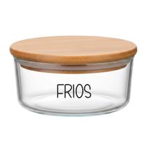 Pote Hermético Redondo Vidro (930 ml) Frios