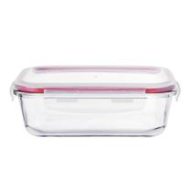 Pote Hermetico Retangular com Tampa 370ml - 27127 Pote Hermetico Retangular com Tampa 370ml - 27127