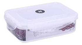 Pote Hermético Retangular Com Tampa e Trava 1 Litro 19cm Pote Hermético Retangular Com Tampa e Trava 1 Litro 19cm
