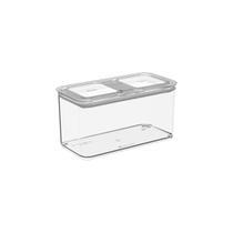 Pote Hermético Retangular Coza Modo 1,3 Litros Cristal Pote Hermético Retangular Coza Modo 1,3 Litros Cristal
