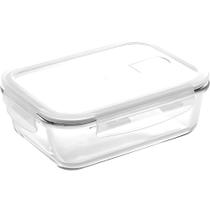 Pote Hermético Retangular de Vidro 1050ml