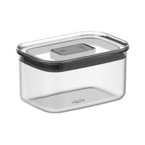 Pote Hermético Retangular Duo Lock 650ml - Ou