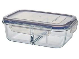 Pote Hermético Retangular Duplo 950ml - Hauskraft