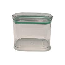 Pote Hermetico Retangular Empilhável Com Tampa 1000ml