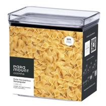 Pote Hermético Retangular Para Alimentos Lumini 1.300ml Paramount Pote Hermético Retangular Para Alimentos Lumini 1.300ml Paramount