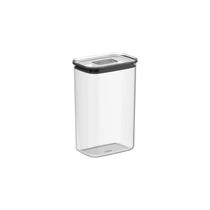 Pote hermetico retangular phd700 duo lock 2,3lts natural martiplast ou Pote hermetico retangular phd700 duo lock 2,3lts natural martiplast ou