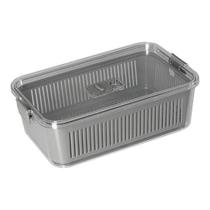 Pote Hermético Slim Multiuso 2.570 ML Cinza 1772 Paramount Pote Hermético Slim Multiuso 2.570 ML Cinza 1772 Paramount